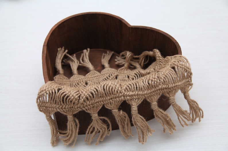 Handmade Wooden Heart Bowl Newborn Photo Prop Sitter Prop Etsy UK