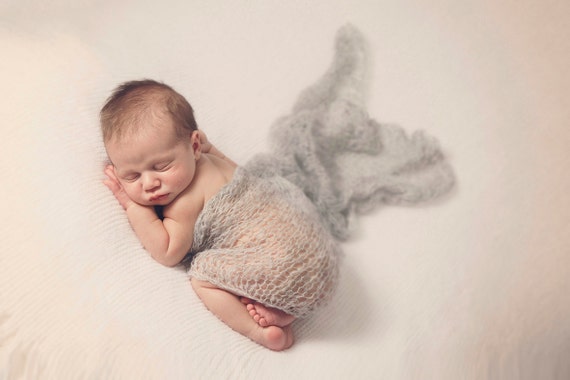 Articles Pour Bebe Newborn Baby Toddler Mohair Wrap Tapis Photo Photographie Accessoires Couverture Coiffure Accessoire Bebe