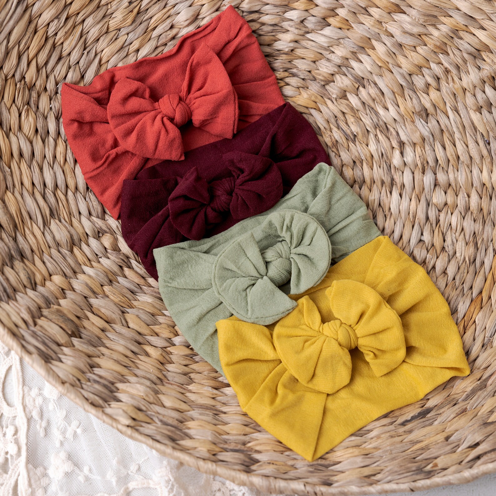 Baby Headbands Baby Head Wrapsnylon Baby Headbands Nylon Etsy