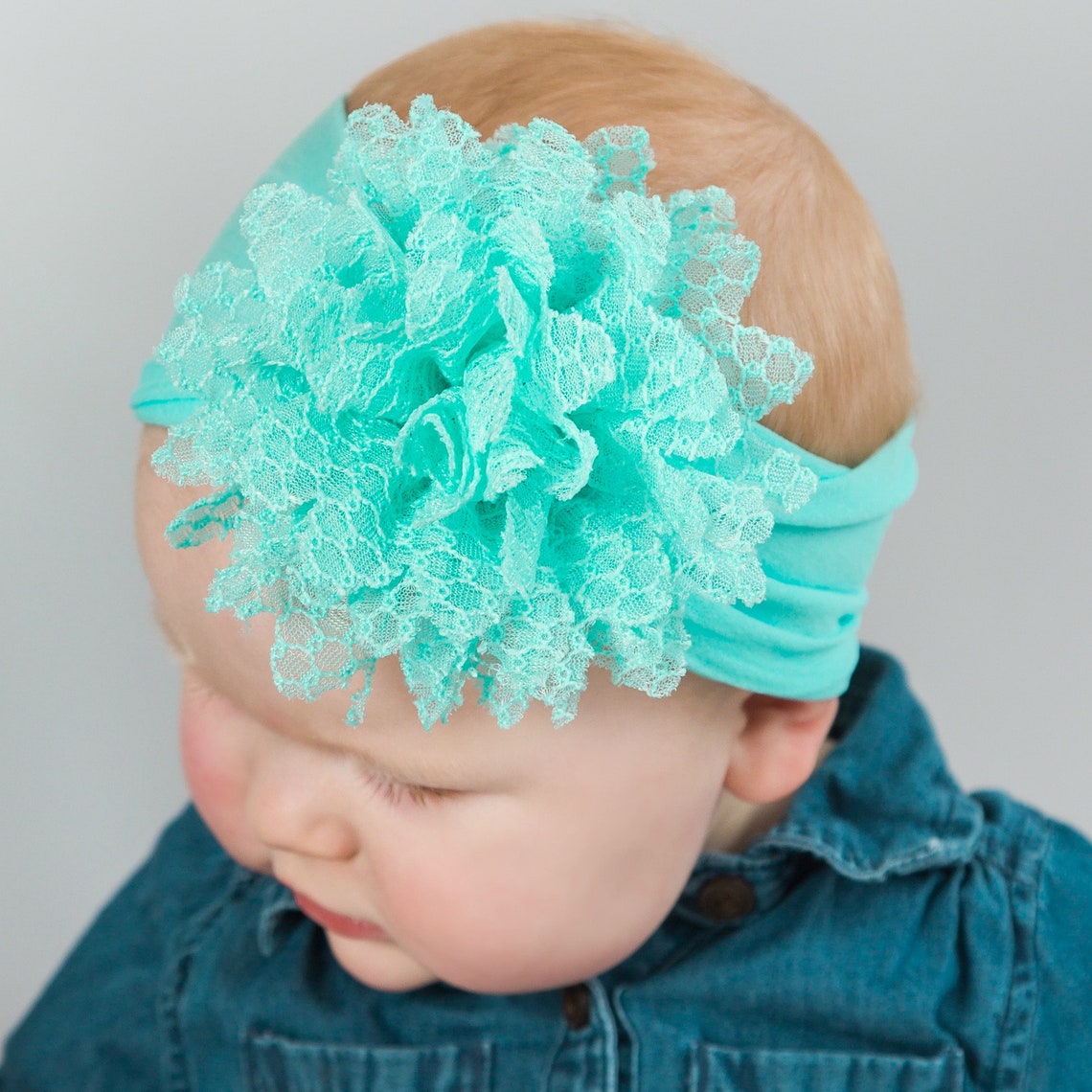 Choose Color Baby Headband Nylon Baby Headbands Baby Girl Etsy
