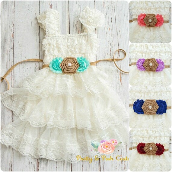 Rustic Flower Girl Dresses