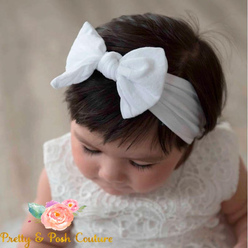 Baby Headbands Baby Head Wrapsnylon Baby Headbands Nylon Etsy