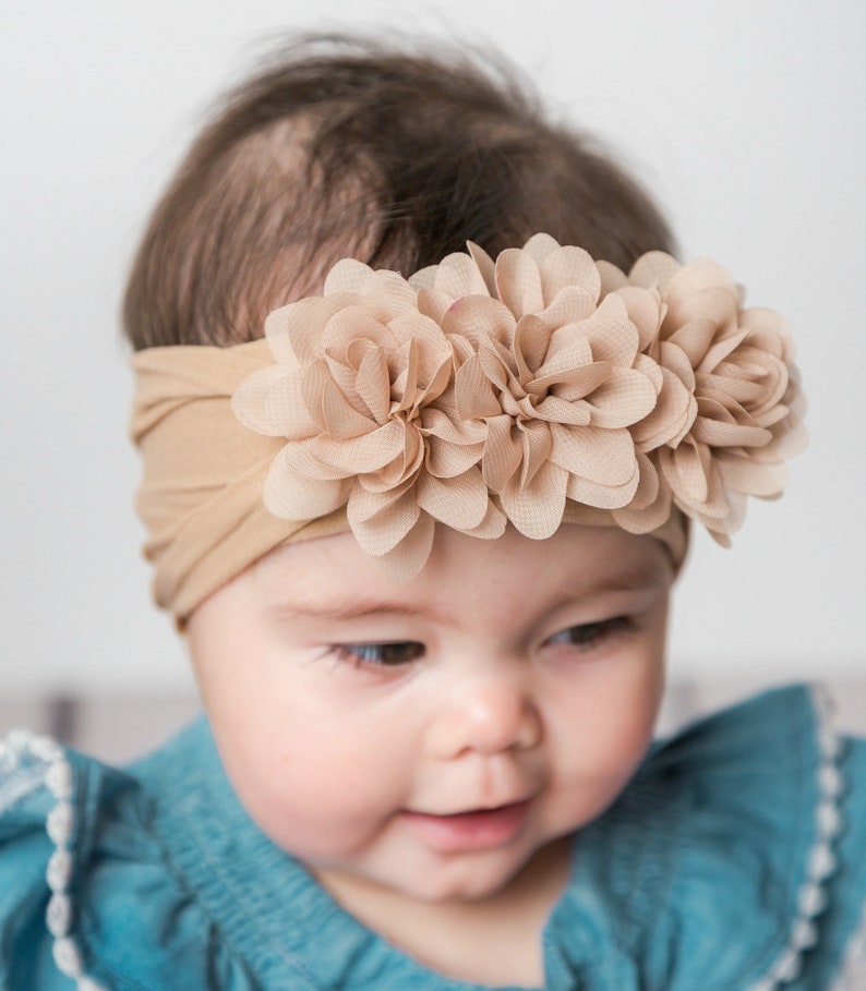 Nylon Baby headband Baby Girl Headbands Nylon Baby | Etsy