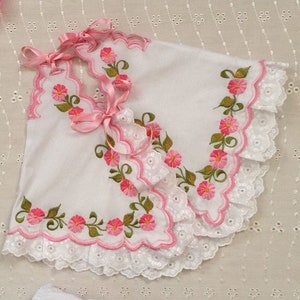 Beautiful Baby Girl&#39;s Mexican dress  embroidered with Colorful Flowers.