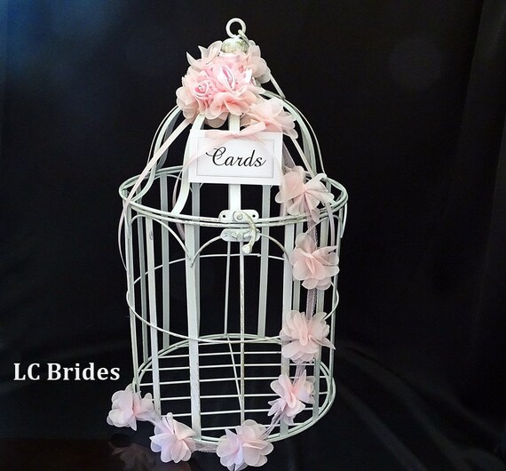 Pink Vintage Wedding Card Box Wedding Card Holder Baby Etsy