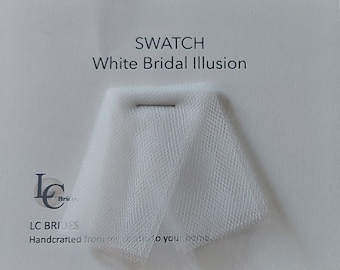 Bridal Illusion Fabric Swatch