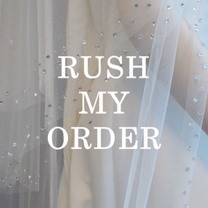 Rush Order, Wedding Veil Rush