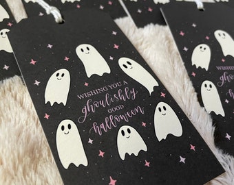 Halloween Tags - Halloween Boo Basket Tags - Boo Basket - Halloween Gift Tag - Halloween Bag Tag - Cute Spooky Halloween - Gift Tag - Ghost