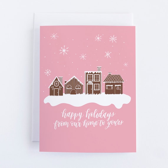 Happy Holidays from Our Home to Yours | Holiday Card Happy Holidays from Our Home to Yours | Holiday Card