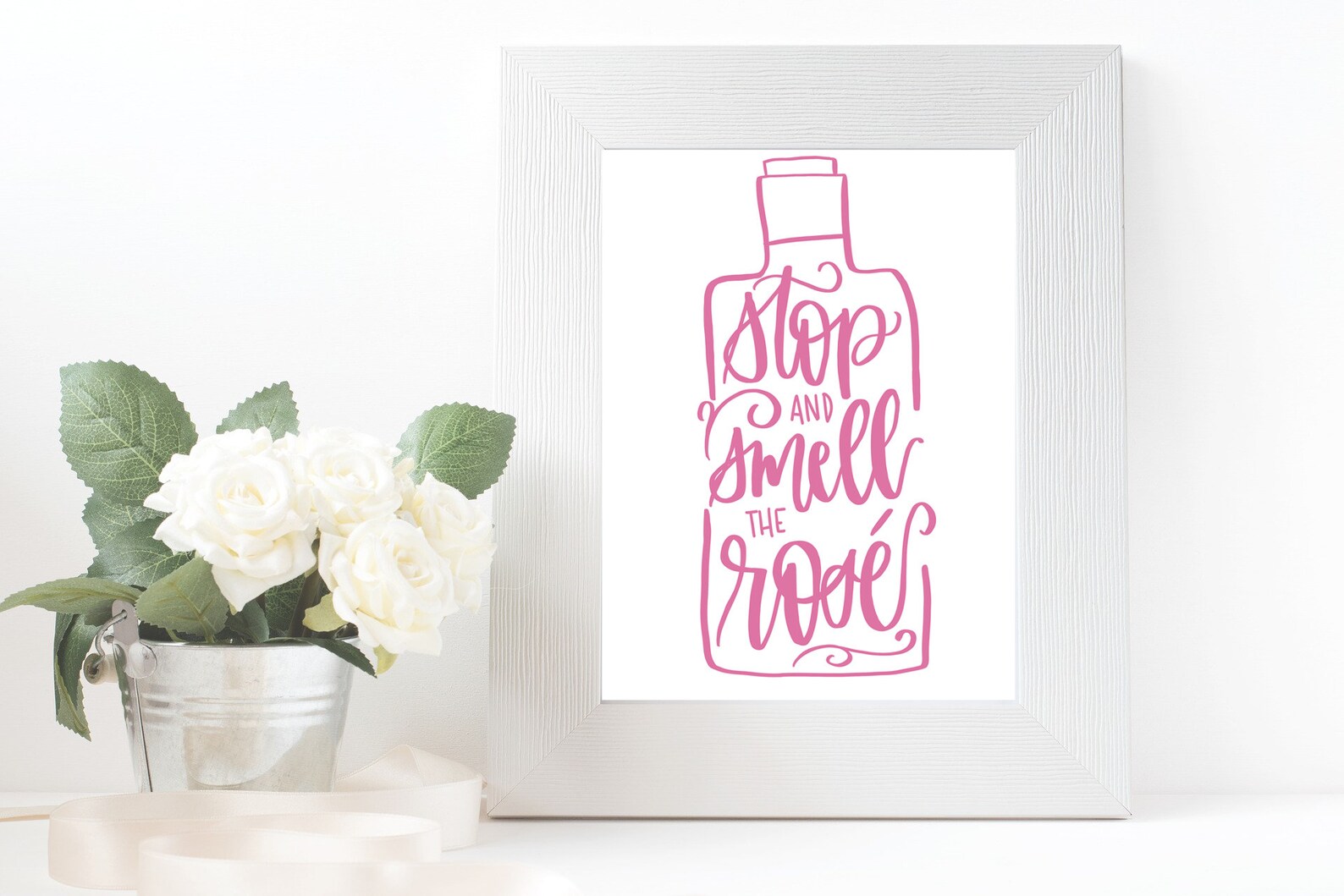 Stop And Smell The Rose Wine Printable Rose All Day Wine Etsy Stop And Smell The Rose Wine Printable Rose All Day Wine Etsy