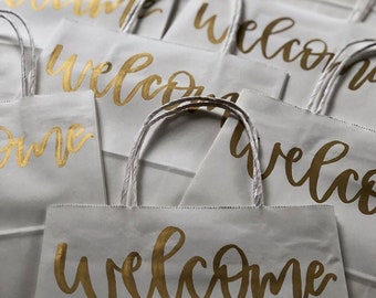 Wedding Welcome Bags - Welcome Gift Bag - Wedding Guest Welcome Bag - Welcome Bag - Hotel Welcome Bag - Wedding Favor - Out of Town Guest