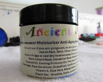 4 oz Meadowsweet Anti Aging Hormone Balancing Cream