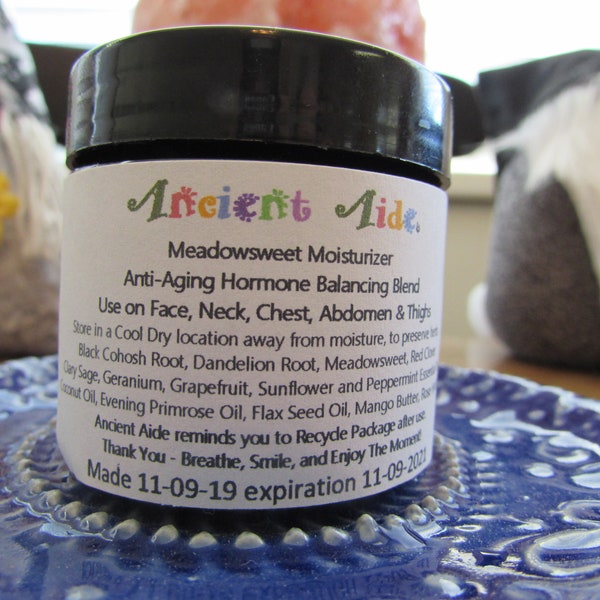 2 oz Meadowsweet Anti Aging Hormone Balancing Cream