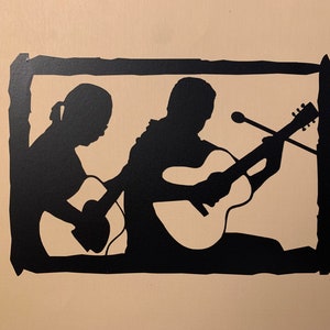 Dave Matthews & Tim Reynolds permanent vinyl decal