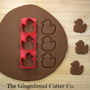 Rubber Ducky Mini Cookie Cutter Stick image 1