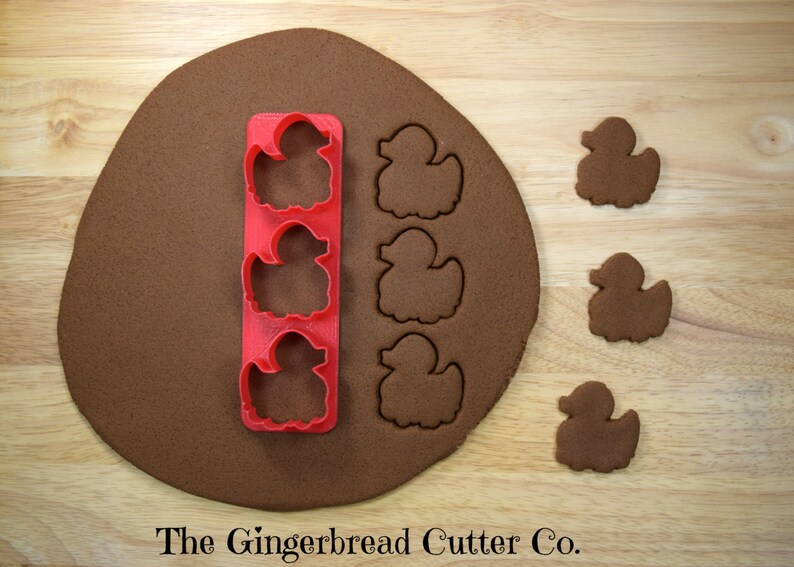 Rubber Ducky Mini Cookie Cutter Stick image 1