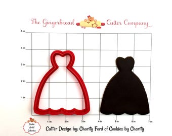 Wedding Dress Cookie Cutter-CAC