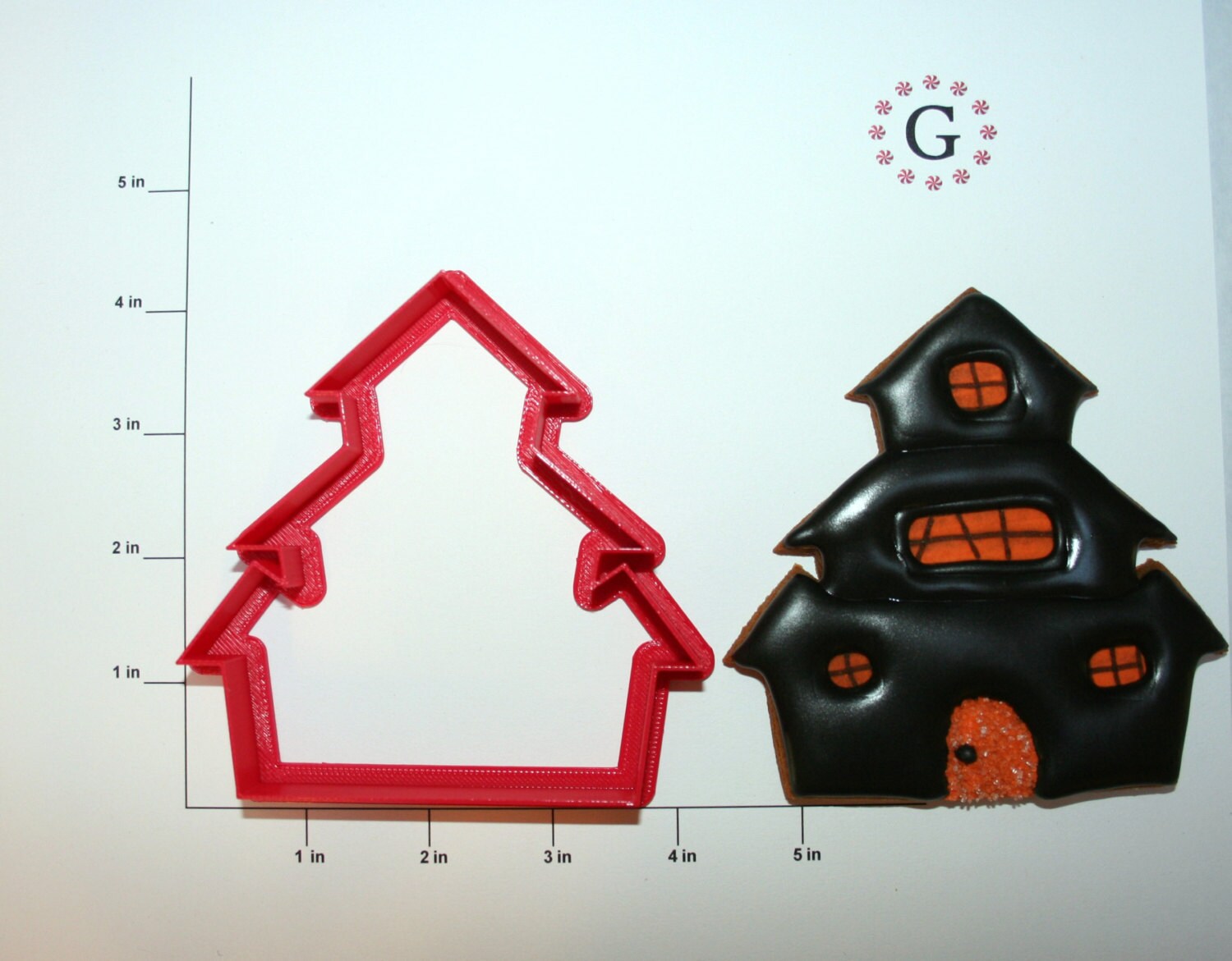 3 Story House Cookie Cutter Etsy