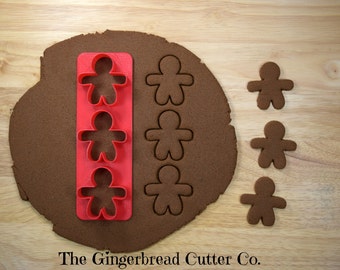 Gingerbread Man Mini Cookie Cutter Stick