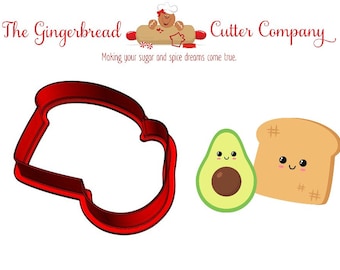 We Go Together Like...Avocado & Toast Cookie Cutter
