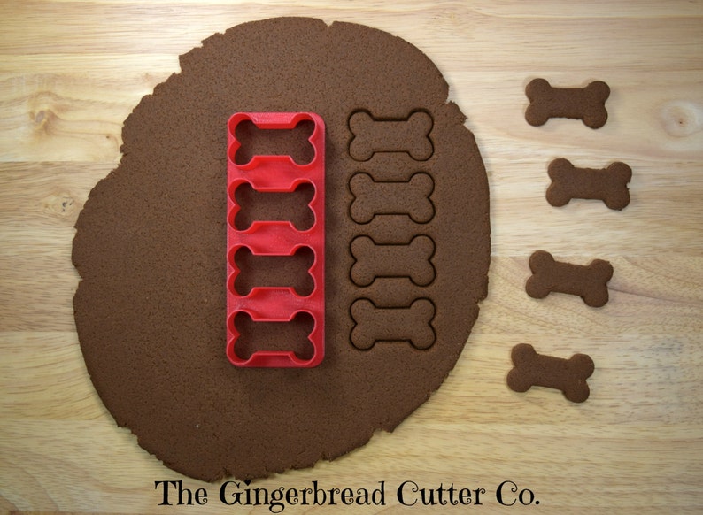 Dog Bone Mini Cookie Cutter Stick image 1