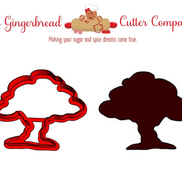 Oak Tree Cookie Cutter