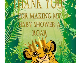Baby Lion King Baby Shower Themed Party Table Centerpieces Etsy