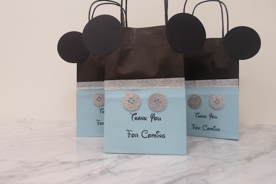 El diseño Intercambiar Realista Bolsas de Minnie Y Mickey Mouse para cumple anos 24 pieces - Etsy España