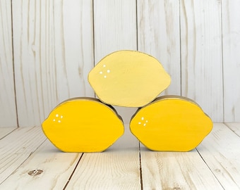 citron Tiered Tray Decor, thème citron, fruit d’été