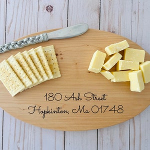 Customized Cheeseboard, Charcuterie board, oval cheeseboard