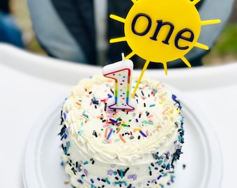 Cake Topper, topper de torta de sol