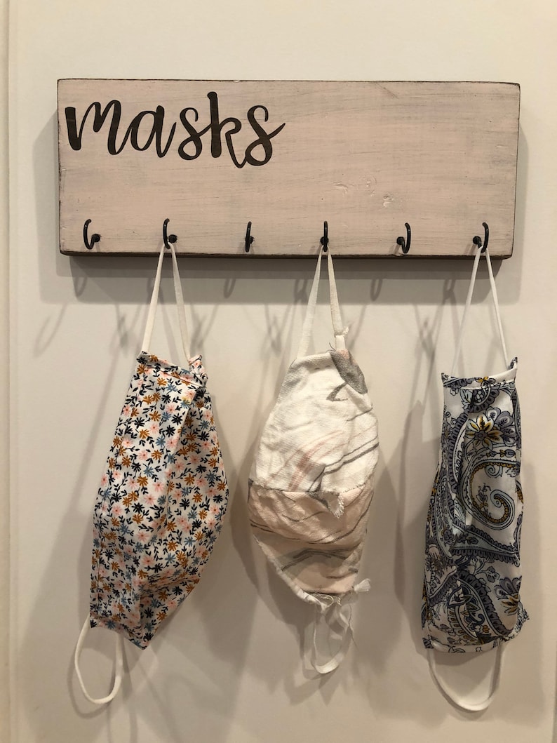 Mask hook entryway key hook wall hooks wall storage face Etsy