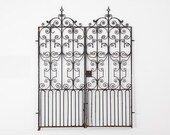 Pair of Regency Wrought Iron Gates