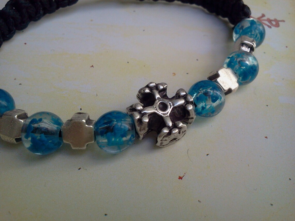 IC XC NIKA cross bracelet adjustable Orthodox prayer greek Etsy