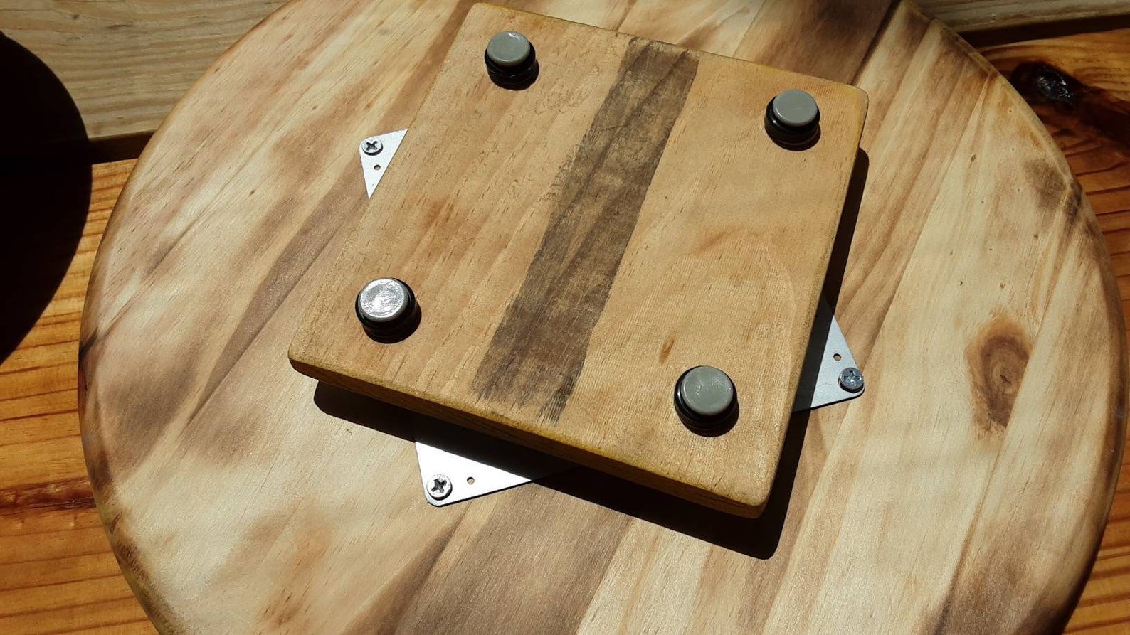 Pine Burnt Wood Food Safe Lazy Susan/15 inch Burntwood Natural Etsy