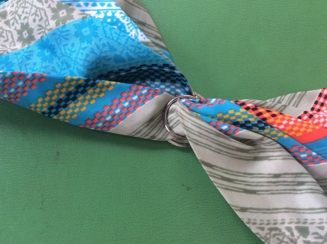 Vintage Silver Finish Scarf Clip/Scarf Clip Western Etsy