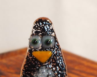 Fused glass Penguin