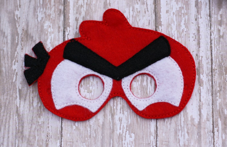 Angriest Birds Masks ~ Angry Red Bird King Pig Angry Pink Bird