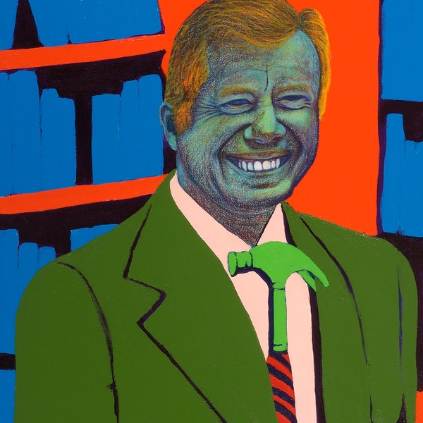 Jimmy Carter Print Etsy