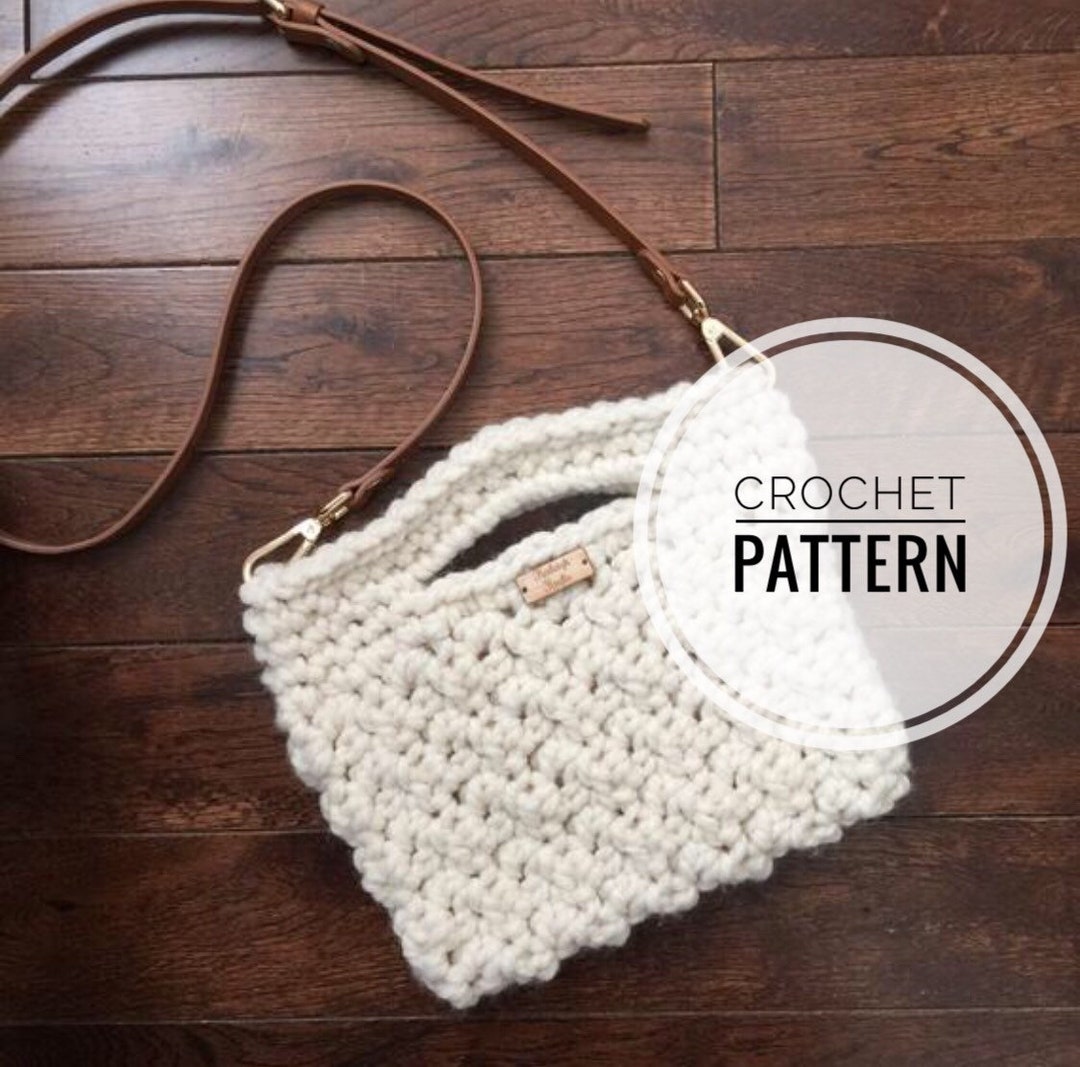 Back to Nature Clutch Purse Crochet PATTERN / Instant Download Etsy