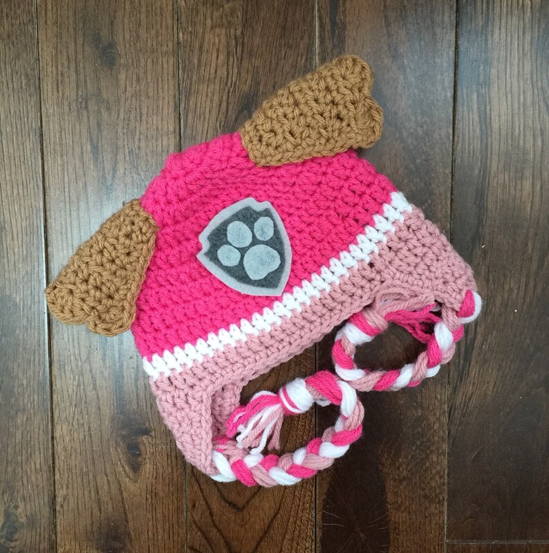 Paw Patrol Crochet Character Hats Made to Order Newborn Baby Etsy Canada