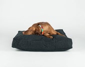 Black Star - Hand Block Dog Bed by FILLYDOG