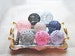 5 Lace Crochet balls, Wedding decor idea, Vase Filler, Handmade project supplies, Set of 5 crochet balls 