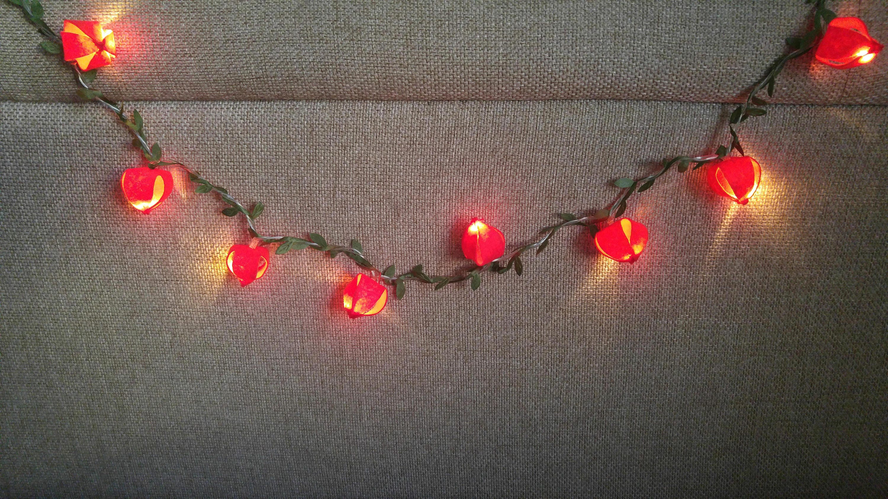 String Lights Vine Leaves Fairy Lights Wedding Decoration Led Etsy