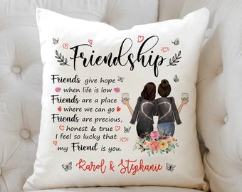 Collections Etc There is No Better Friend Pretty Floral Sister Accent Pillow Collections Etc There is No Better Friend Pretty Floral Sister Accent Pillow