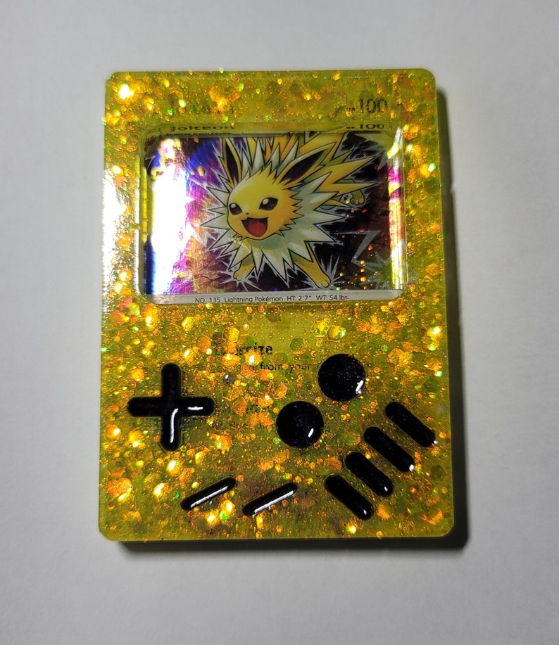 Pokémon Gameboy Made From Resin! Handmade and Awesome Gift For Gamers and Pokémon Lovers! image 7