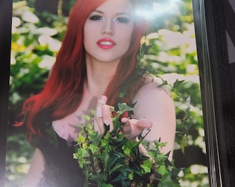 PixelxKitten Signed Poison Ivy Hades and Model Cosplay Costume Print