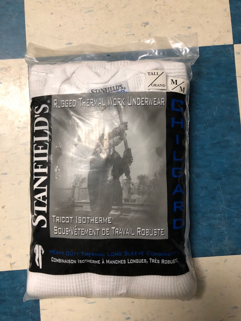 VTG New STANFIELD'S White men's union suit premium Etsy