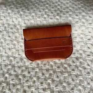 GLASGOW LEDER GELDBÖRSE | Handgefertigte Leder Brieftasche, Schlanke Brieftasche, Minimalistisch, Kartenhalter, Gefaltetes Bargeld, Brieftasche, Geschenk, Italienisches Leder