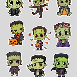 Step into a world where Halloween magic comes alive with these enchanting digital sticker sets!